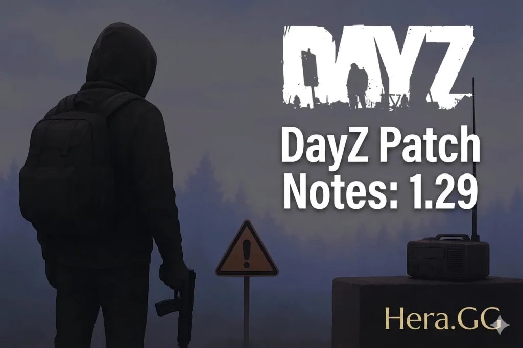 dayz patch notes 1.29