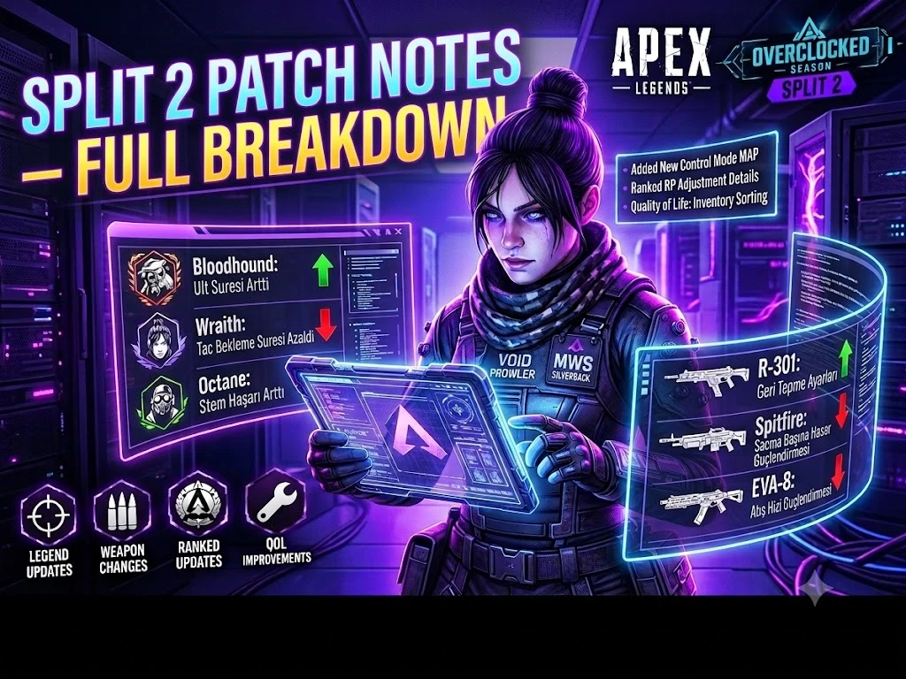 Apex Legends Overclocked Split 2 Patch Notes