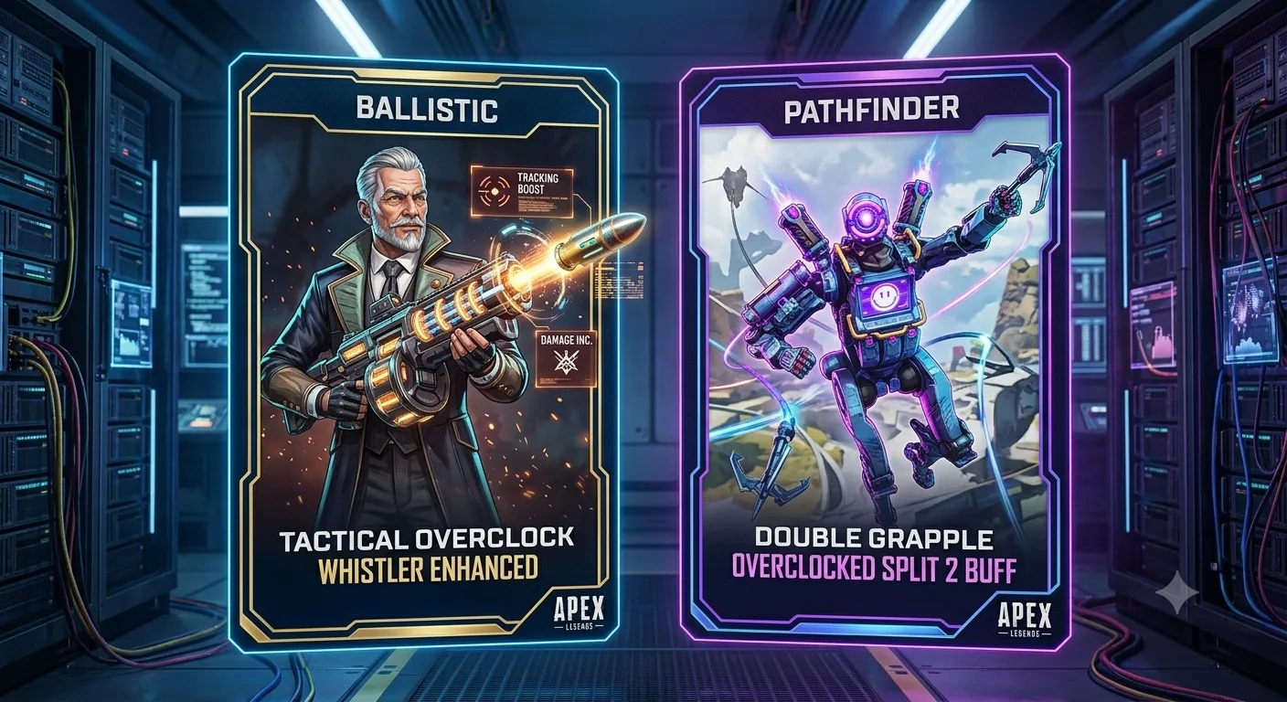 Ballistic Legend with his new tactical upgrades in Apex Legends