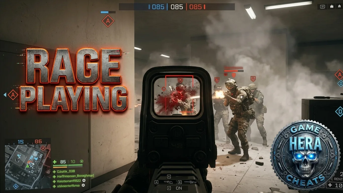 Battlefield 6 Rage Playing Via Cheats